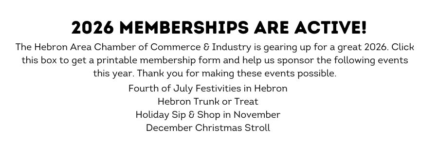 2026 announcement that memberships are open for the year.